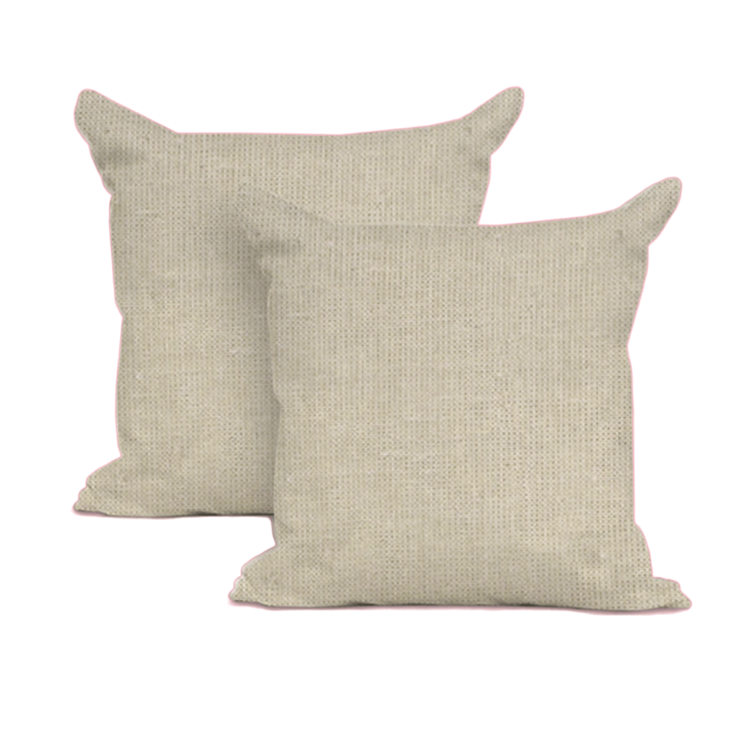 cuscino juta personalizzabile