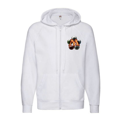 Felpa Zip Cappuccio Personalizzabile angolo nerd
