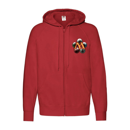 Felpa Zip Cappuccio Personalizzabile angolo nerd