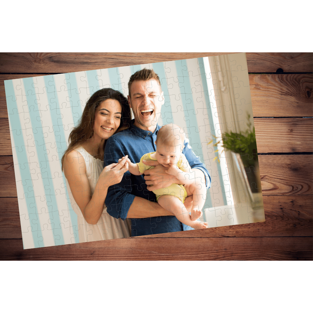 Foto a Puzzle Officine 00 famiglia con bambino